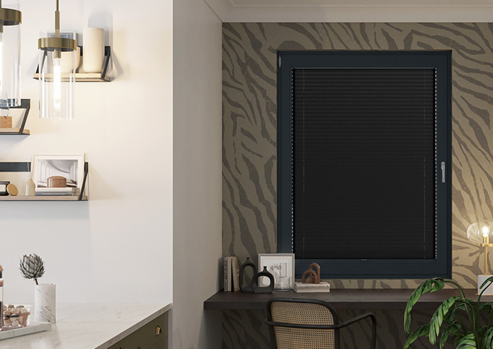 Solaris, Noir - Clip Fit Pleated Blind - Image 6
